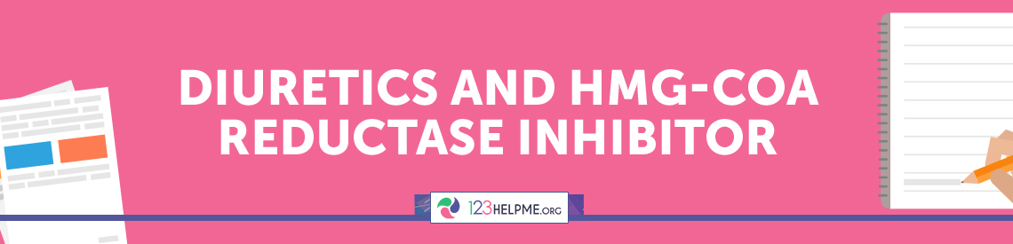 Diuretics and HMG-CoA Reductase Inhibitor